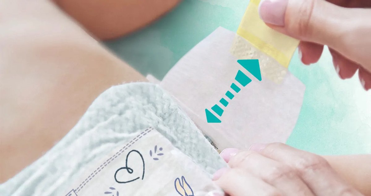 Pampers - Harmonie - Maat 2 - Mega Pack - 96 stuks - 4/8 KG