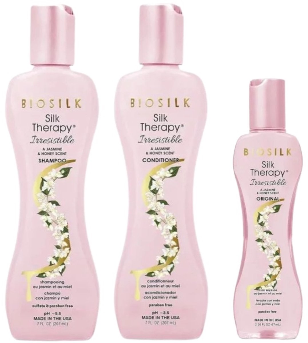 Biosilk - Silk Therapy Irresistible Trio Kit - 207+207+167ml
