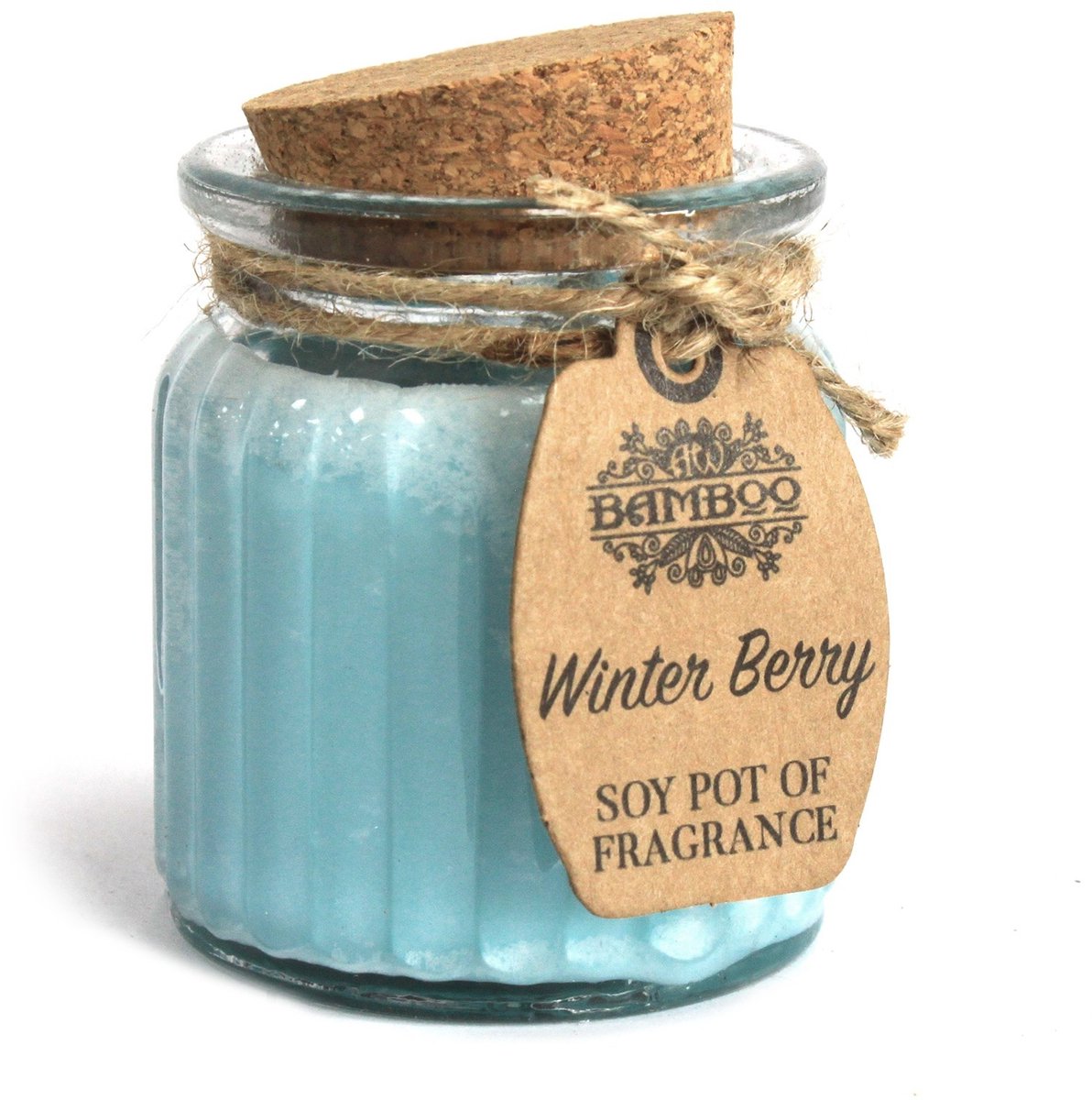 Winter Berry Sojapot met Geurkaarsen