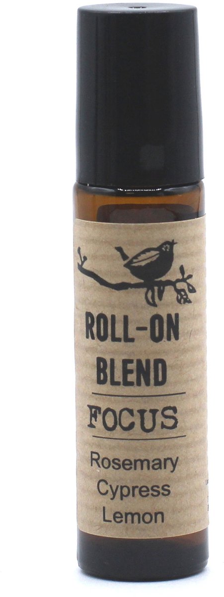10 ml roll-on etherische oliemix - FOCUS