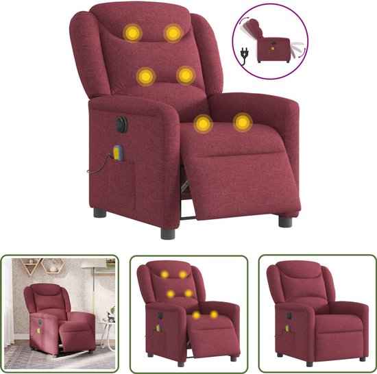 2 x moderne fauteuil, oorfauteuil van bouclé-weefsel, armstoel