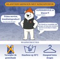Wasinstructies: verwijder powerbank, handwas 30°C, hangend drogen. Klantbeoordelingen.