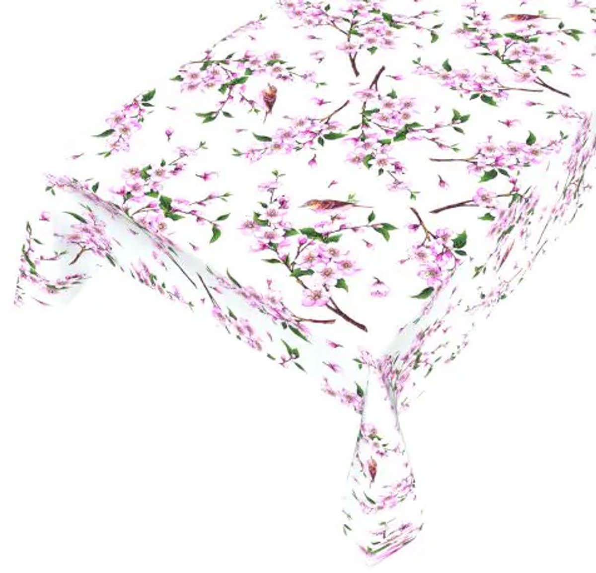 2LIF Maatwerk tafelzeil – Fiorire Rosa Multi – bloemenmotief – 140 cm breed – per meter aaneengesloten – tafelkleed – decoratief zeil