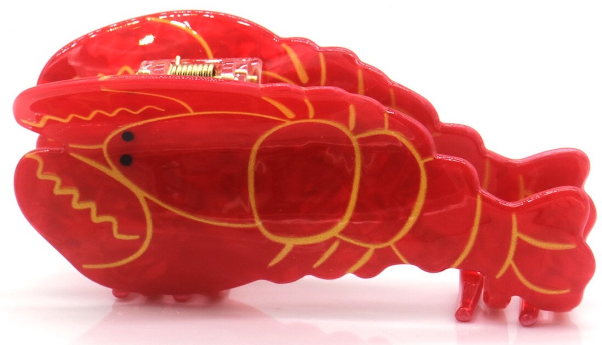 Hair claw Lobster - Krab - Vrolijk en met goede grip - 10 Centimeter - Damesdingetjes
