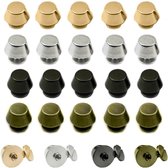 Alomejor Vierkante Klinknagels Stijlvol Messing Koper 9MM Craft Alomejor Vierkante Klinknagels Stijlvol Messing Koper 9MM Craft