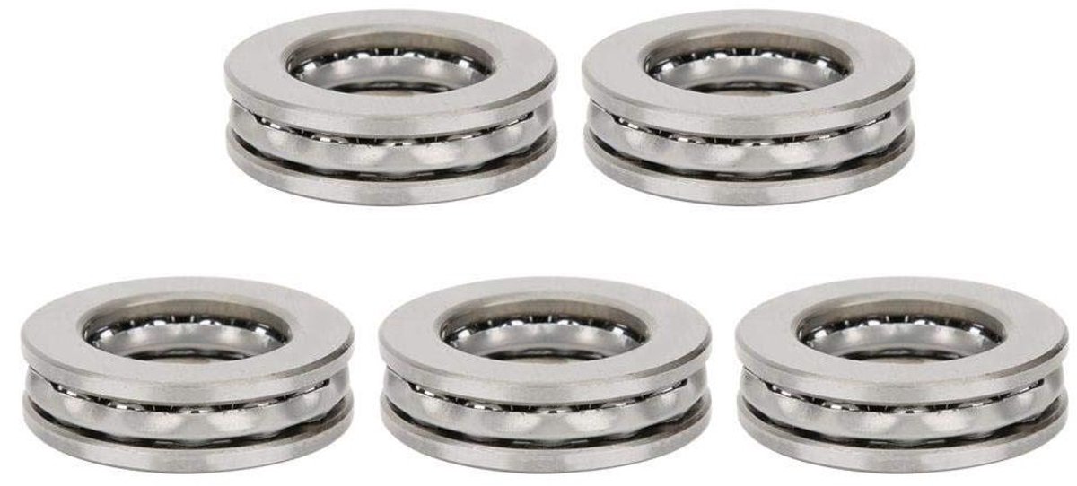 5 Stks Stuwkracht Kogellager 51104 Bolle Spoor 20x35x10mm - Hoge Precisie - Axiaal Lager met Enkele Scrolling Wasmachine