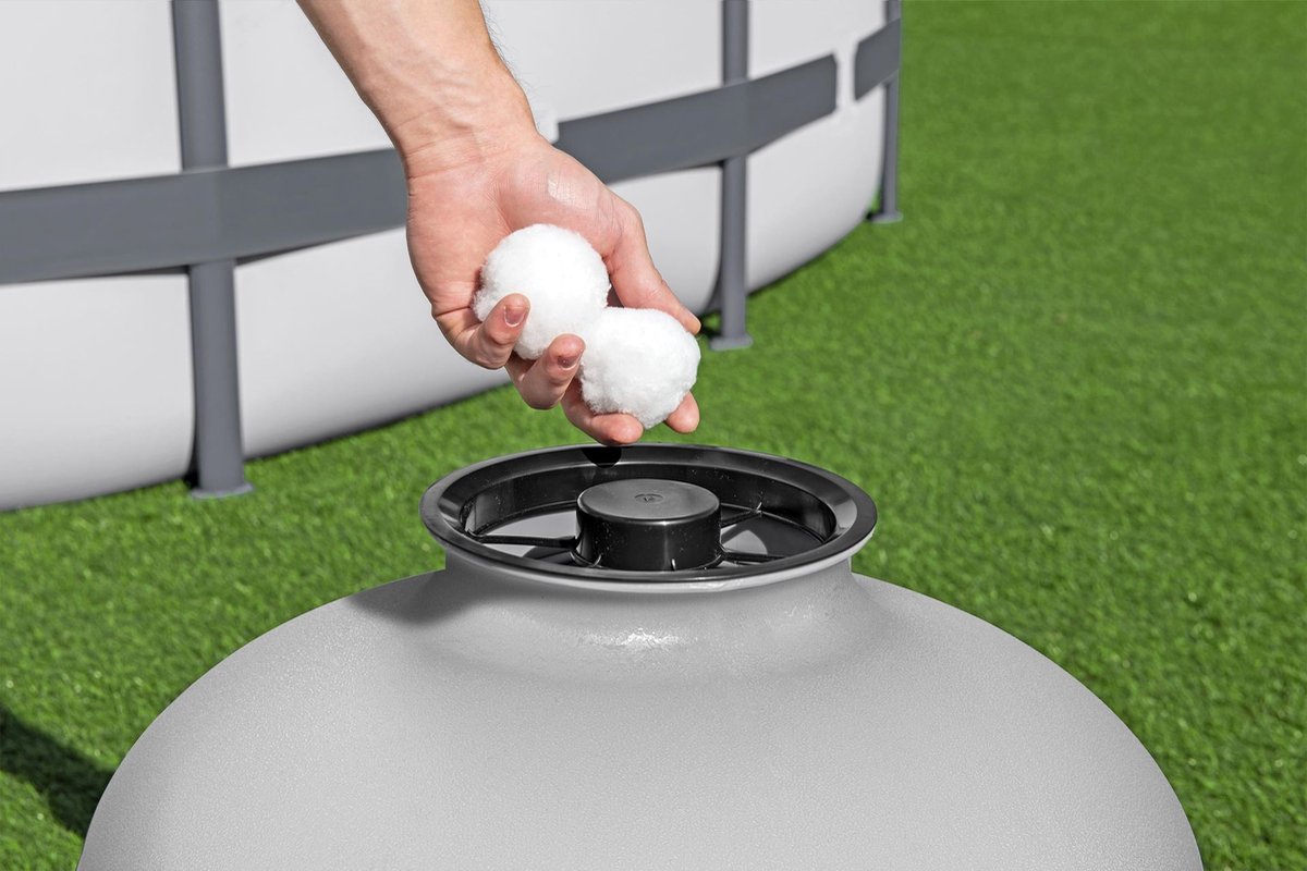 Bestway Zandfilterpomp - Voor opzetzwembaden tot 50.000 liter - 58486 – foto 5