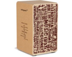 Schlagwerk CP85 Cajon Rudiments Styles Large - Cajon