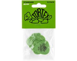 Dunlop Tortex Standard .88 Plectrum 12-Pack groen - Plectra