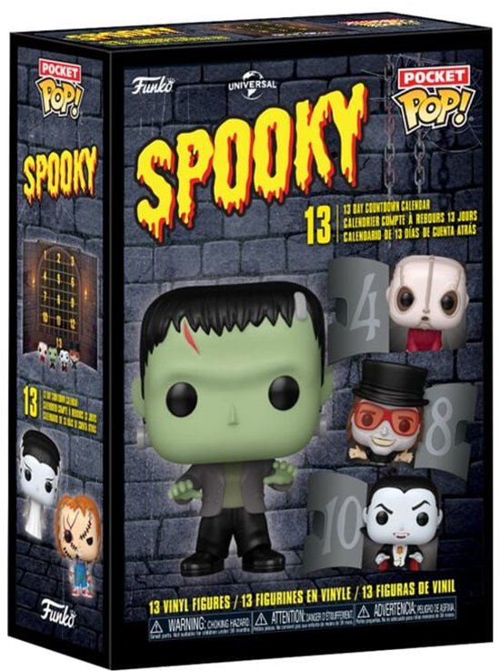 Funko Pop! Horror 13 Day Spooky Countdown Kalender Unisex Funko Pop! - Neutraal - Standard