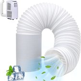 Flexibele pvc-afvoerslang voor draagbare airconditioner, diameter 130/150 mm, lengte 1,5/2/3 m, perfect voor airconditioners, wasdrogers en afvoerkappen ( diameter 13 cm/lente 2 m