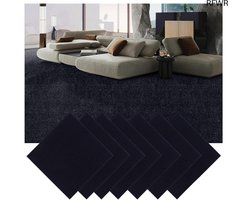 RFWR® 30 Stuks Zelfklevende Tapijttegels 30x30 cm - Duurzaam en Gemakkelijk te Reinigen voor Diverse Kamers
