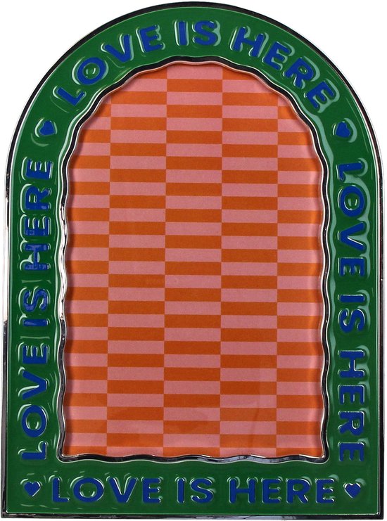 Cadre photo HD Collection Métal Vert 10x15cm