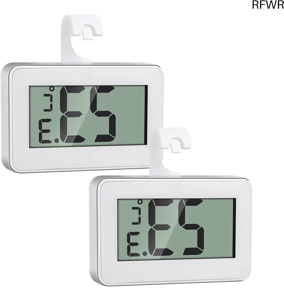RFWR® Digitale koelkastthermometers voor nauwkeurige temperatuurmeting in mini-koelkasten en aquaria