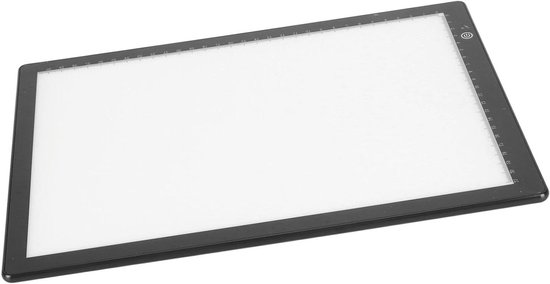 Diaviewer A4-lichtbak – Ultraslank, 3 Helderheidsstanden, USB-C, Met App Voor Scannen Van Dia's En Negatieven