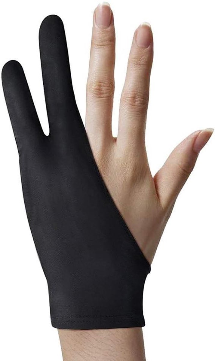 Anti-Touch Handschoen voor Tablet Kunstenaars - Rechtshandig - Anti-Vuil - iPad - Beschermt Scherm - Comfortabel - Duurzaam - Zachte Stof