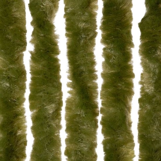 2Lif kattenstaart Vliegengordijn groen 90x210cm — afbeelding 2