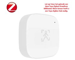 Tuya Zigbee mmWave Presence Sensor – Slimme Aanwezigheidsmelder – Bewegings- & Aanwezigheidsdetectie voor SmartLife