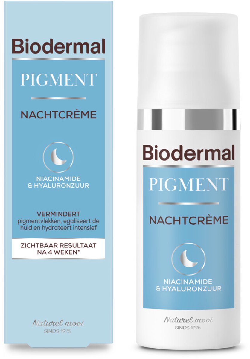 Goedkoopste 2x Biodermal Pigment Nachtcrème 50 ml