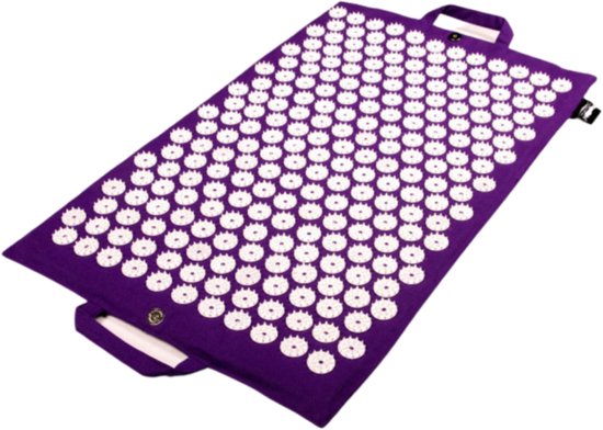 YogaStyles Spijkermat / Acupressuur Mat in paars
