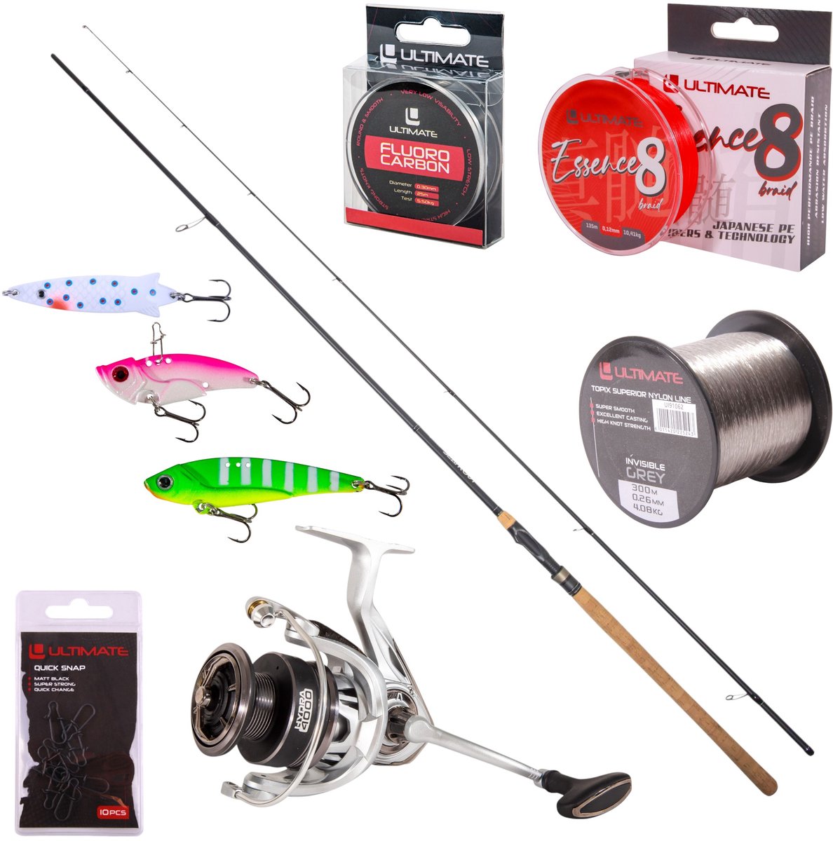 Ultimate Sea Trout Complete Hengelset | Roofvis set