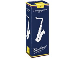Vandoren Classic Tenorsaxofoon 2,5 doos met 5 rieten - Riet voor tenor saxofoon