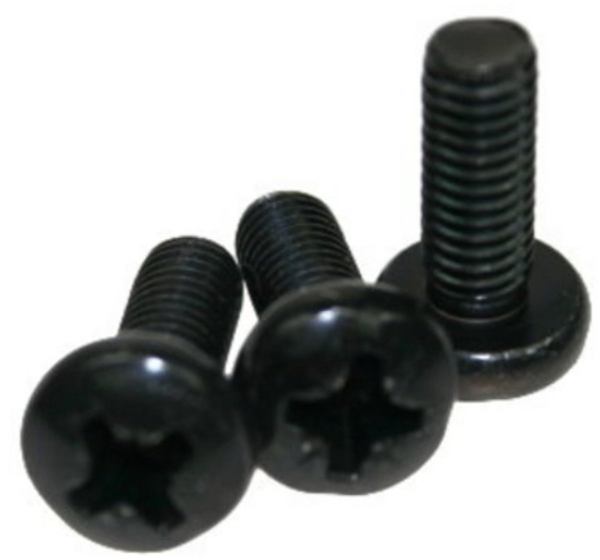 Adam Hall 5410BLK Rackschroef set, 20 Stk., M6 x 16mm - Schroeven