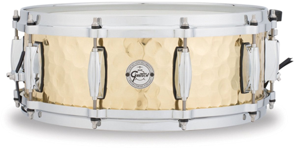 Gretsch zilver Series Brass Snare, 14"x5", S1-0514-BRH - Snare drum