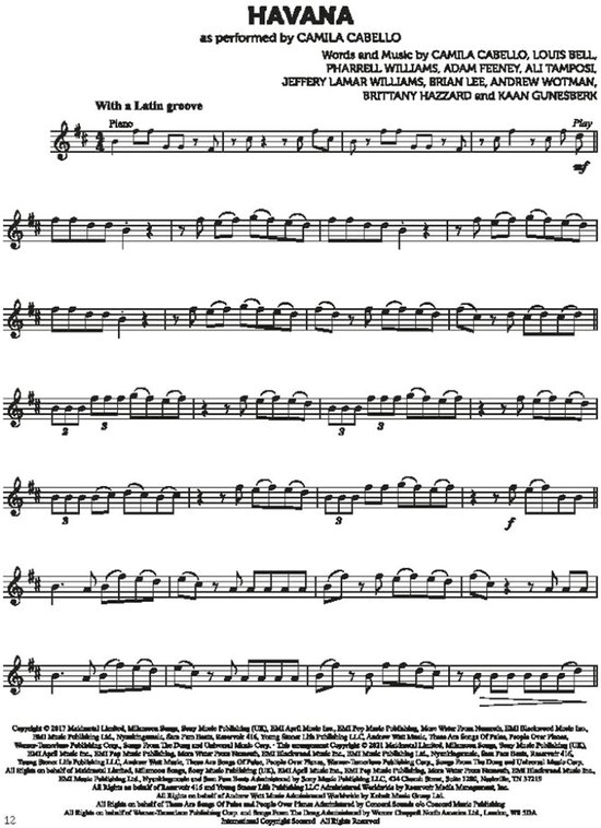 De Haske Super Hits for Alto Saxophone - Play-Along / Multimedia / DVD / CD