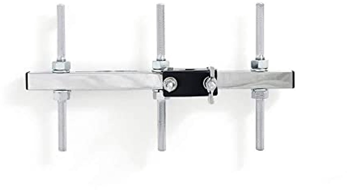 Gibraltar GAB12 percussie houder, 3 Rods, L:30cm met Multiklem - Hardware voor percussie