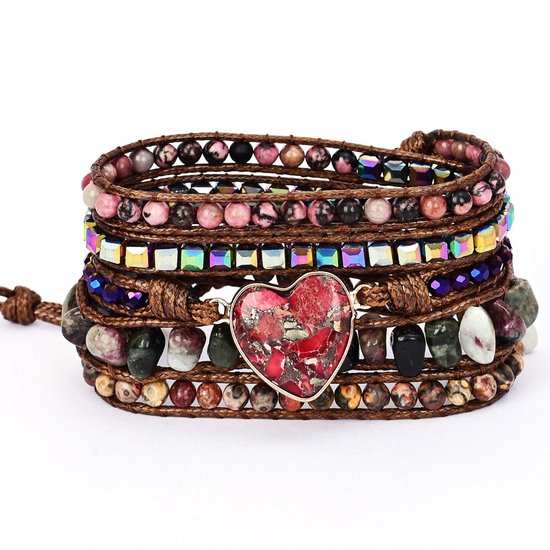 Armbandenset van natuursteen : Armbanden