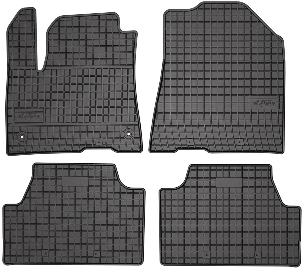 Rubbermatten Kia e-Soul 2021-heden - Frogum