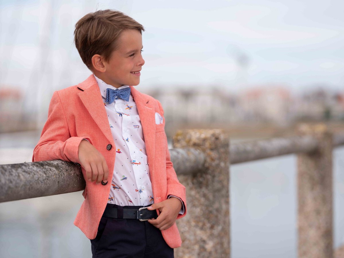 GYMP - Oranje vest - Maat 164 - Jongens - Orange/Navy -