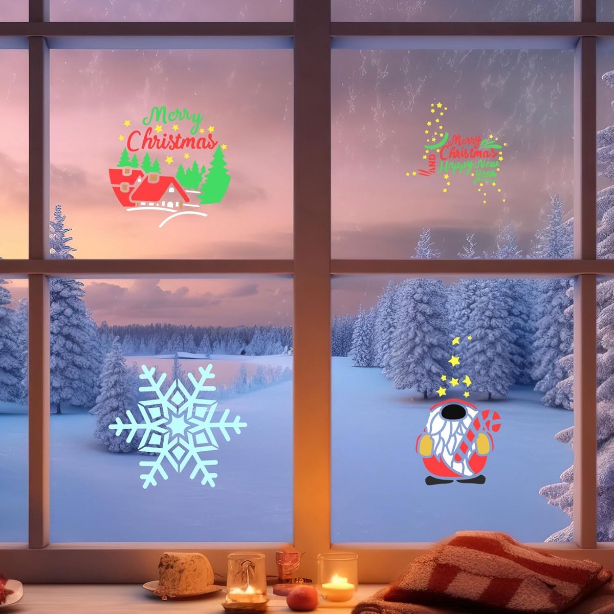 Sjabloneer eens een taart - Kerstsjablonen