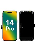 LCD Scherm Geschikt Voor IPhone 14 Pro Met Front Camera Frame | Hoge HD+ Kwaliteit Display