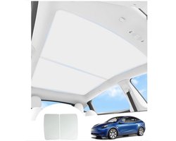 WNHB® Zonnescherm Glazen Dak Tesla Model Y 2020-2024 - UV-Bescherming en Warmte Isolatie