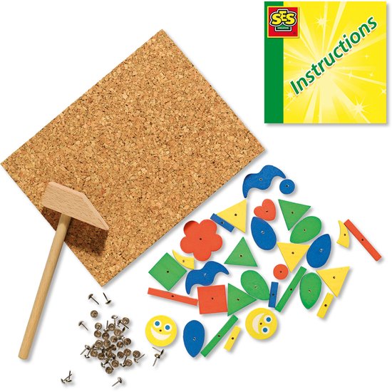 SES Creative - Hamertje Tik - Fantasie - Kinderspeelgoed - Knutselen - Montessori Speelgoed - Vanaf 3 jaar