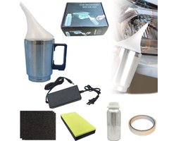 REFTTENW Set Van 9 Koplamp Polijstsets –Koplamp Herstelset - Koplamp Renovatie - Koplamp Polijstset - Koplamp Polijst - Polijstset Boormachine - Koplamp Restauratie - Koplampen Opknappen - Diy