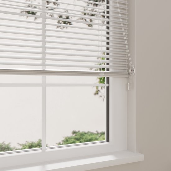 Store vénitien en aluminium 25 mm Easy White 100 x 175