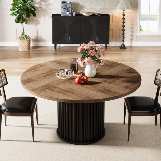 Ronde Zwarte Eettafel 120cm: Uitschuifbaar & IKEA Opties