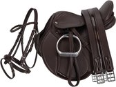 QHP - Complete zadel set Melbourne - Bruin