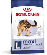 Bol.com Royal Canin Maxi Adult - Hondenvoer - 15 kg aanbieding