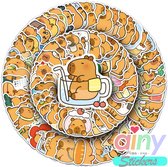 Capybara-Cupcake-Topper, 24 Stück Capybara-Geburtstagsparty-Dekorationen, Capybara-Geburtstagskuchen-Topper mit Tiermotiven, Party-Dekorationen für Kinder, Jungen und Mädchen, Capybara-Liebhaber, Gebu