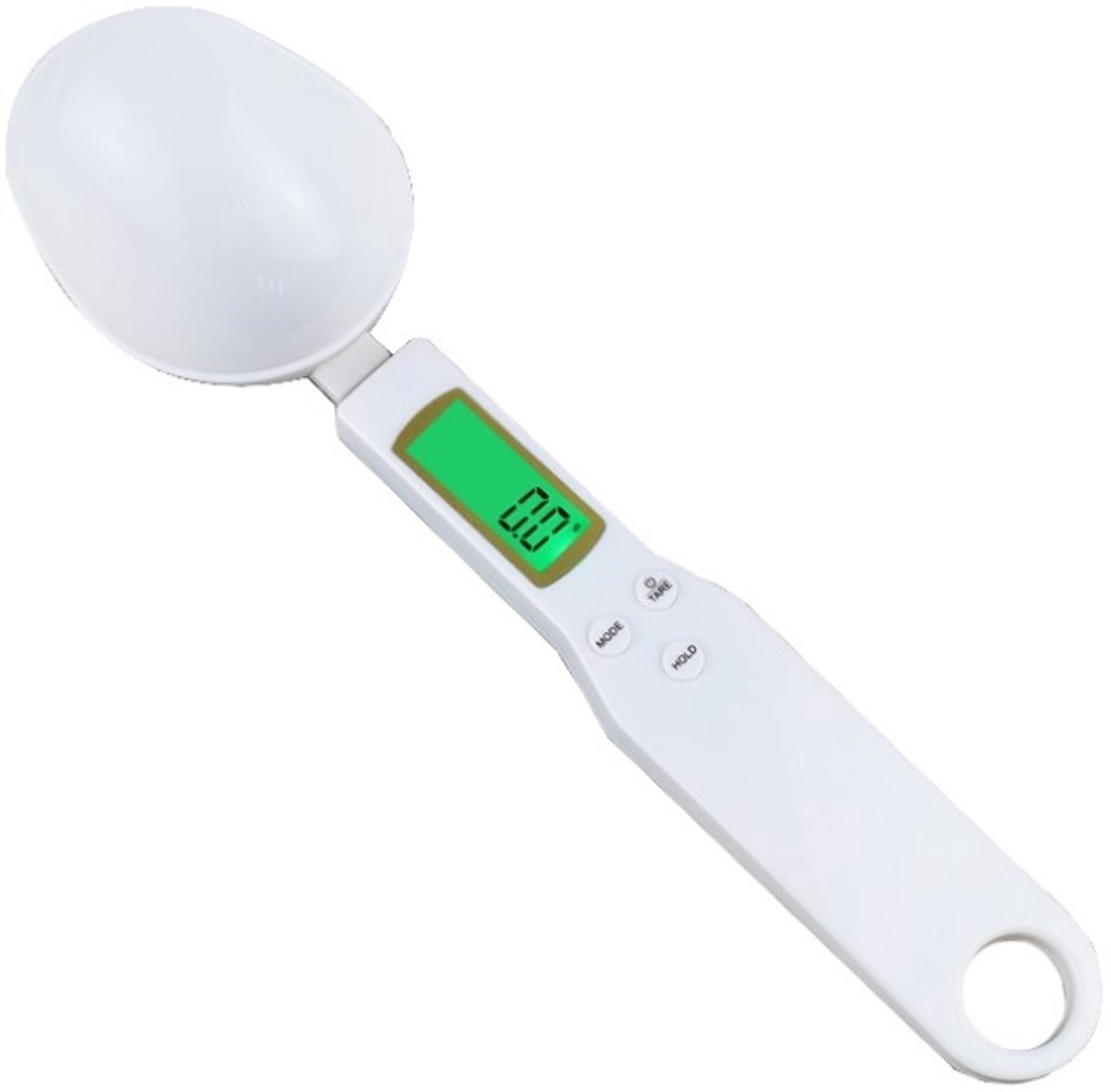 Digitale Lepelweegschaal 500 g / 0,1 g Wit