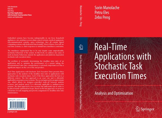 Real-Time Applications with Stochastic Task Execution Times - cover