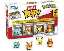 POKEMON - Bitty Pop 4 Pack 2.5cm - Bulbasaur