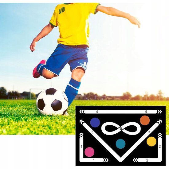 Foto: Combi hordenset 2 voeten met 3 stangen van 100 cm en 2 clips
