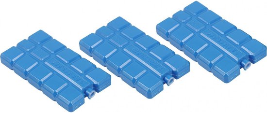 Voordelige normale grijze koelbox 20 liter - 39 x 28 x 38 cm - met 6x normale koelelementen van 15 x 8 x 2 cm van V-Part — afbeelding 2
