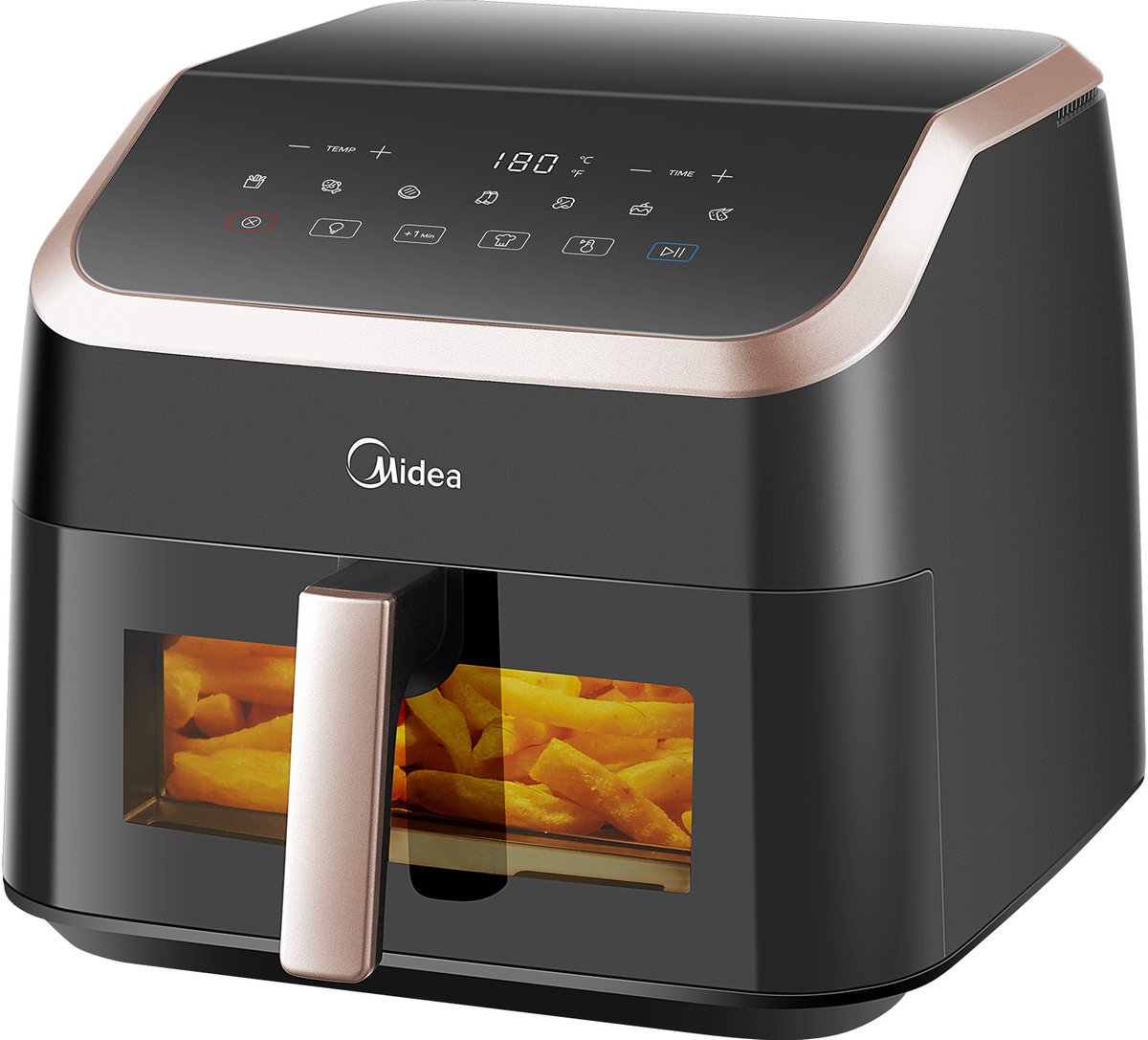Midea Air Fryer MF-CY85K 8,5L Zwart 1600W