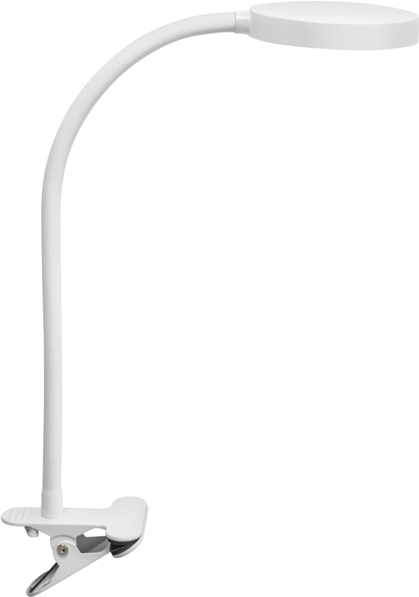 CEP - Bureaulamp - FLEX - met Klem en Dimbaar - LED 7W - Wit - CP-2002910021